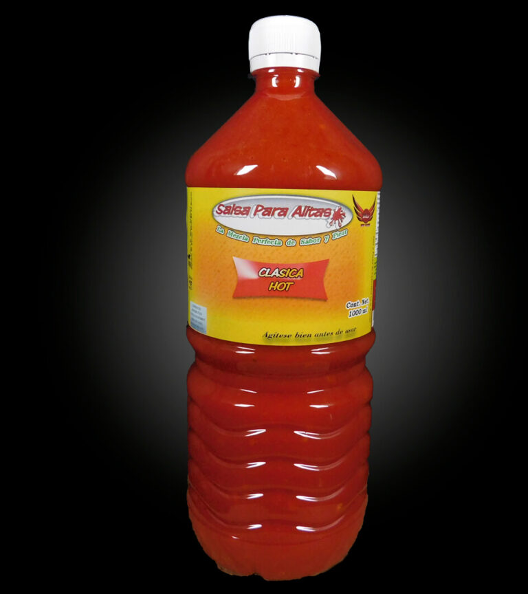 Salsa para alitas clásica hot de litro
