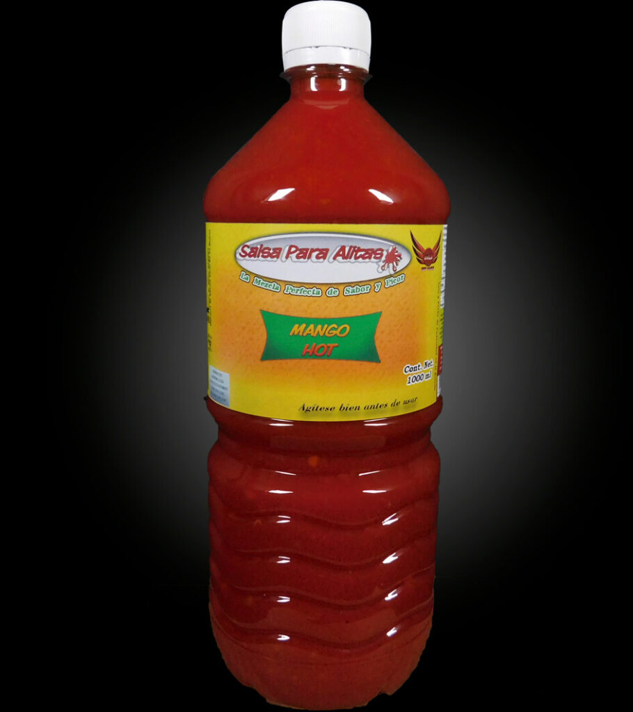 14.salsa para alitas 42 mango hot litro